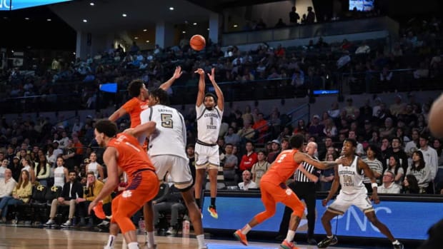 Georgia Tech Point Guard Kyle Sturdivant vs Clemson